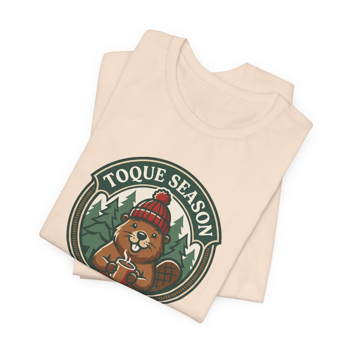 Toque Season Tee | Funny Canadian Beaver Winter Shirt
