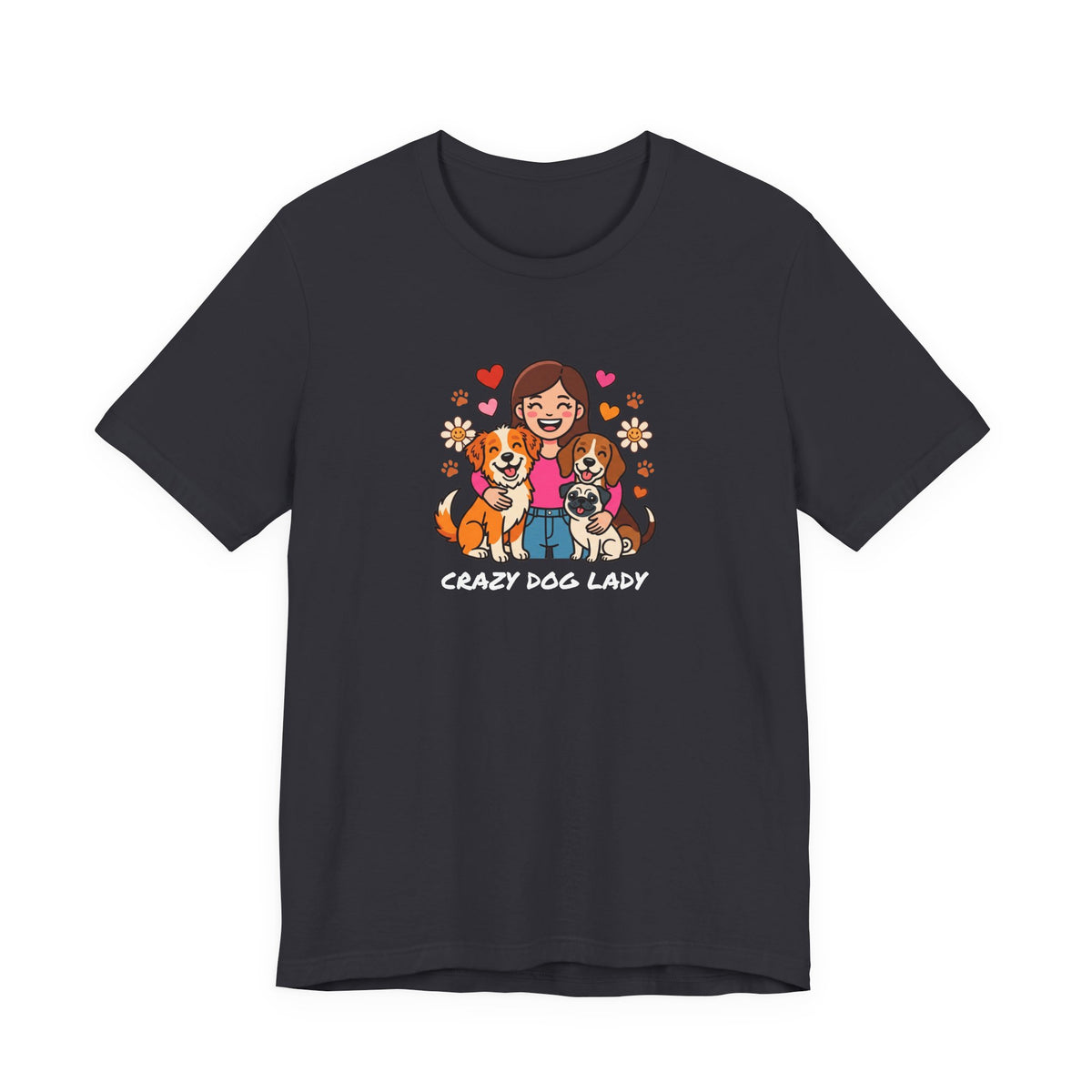 Crazy Dog Lady Tee | Funny Dog Shirt