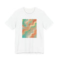 Abstract Marble Swirl Tee | Boho Liquid Art Graphic Shirt
