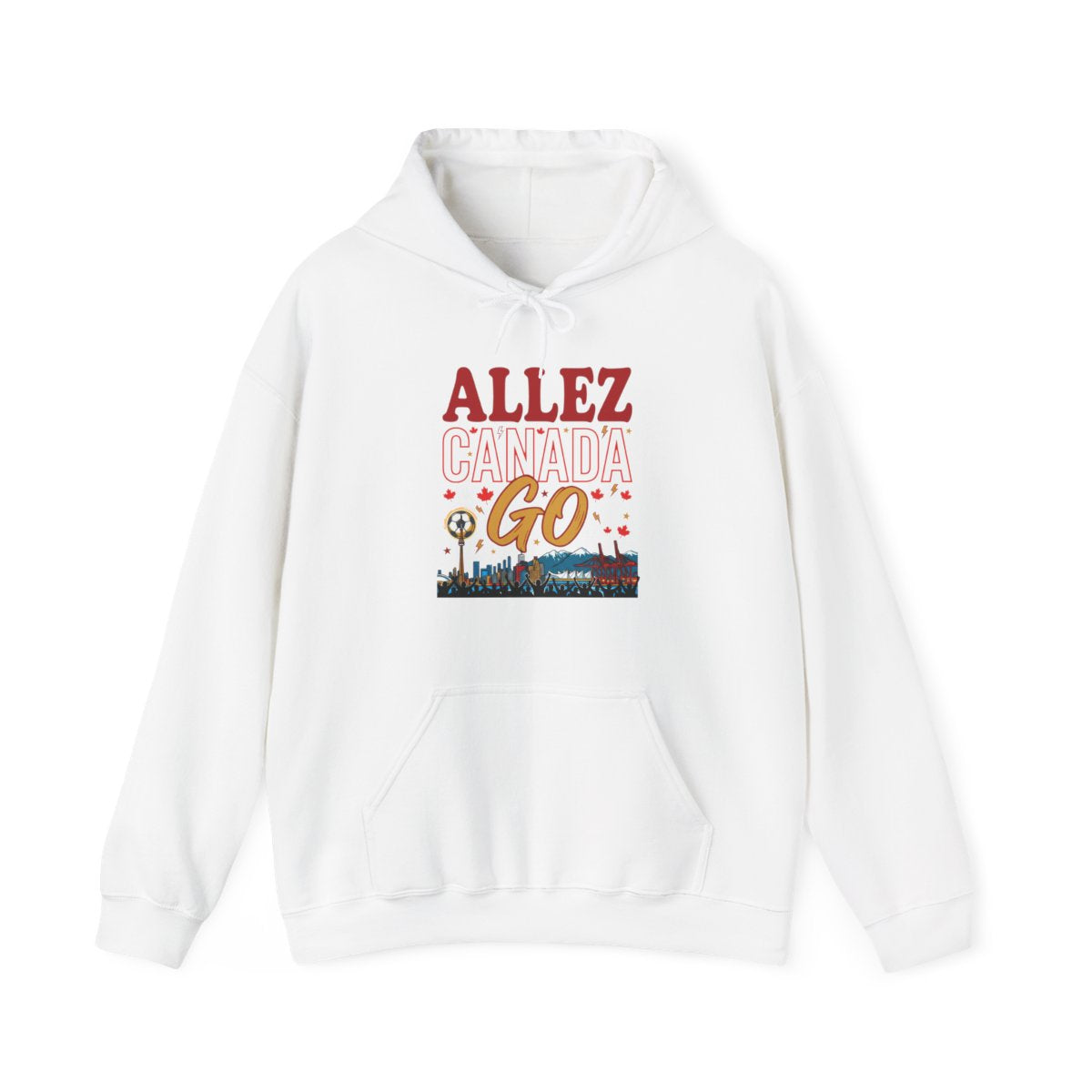 Allez Canada Go Hoodie | Canadian Soccer Fan Supporter Sweatshirt 2026