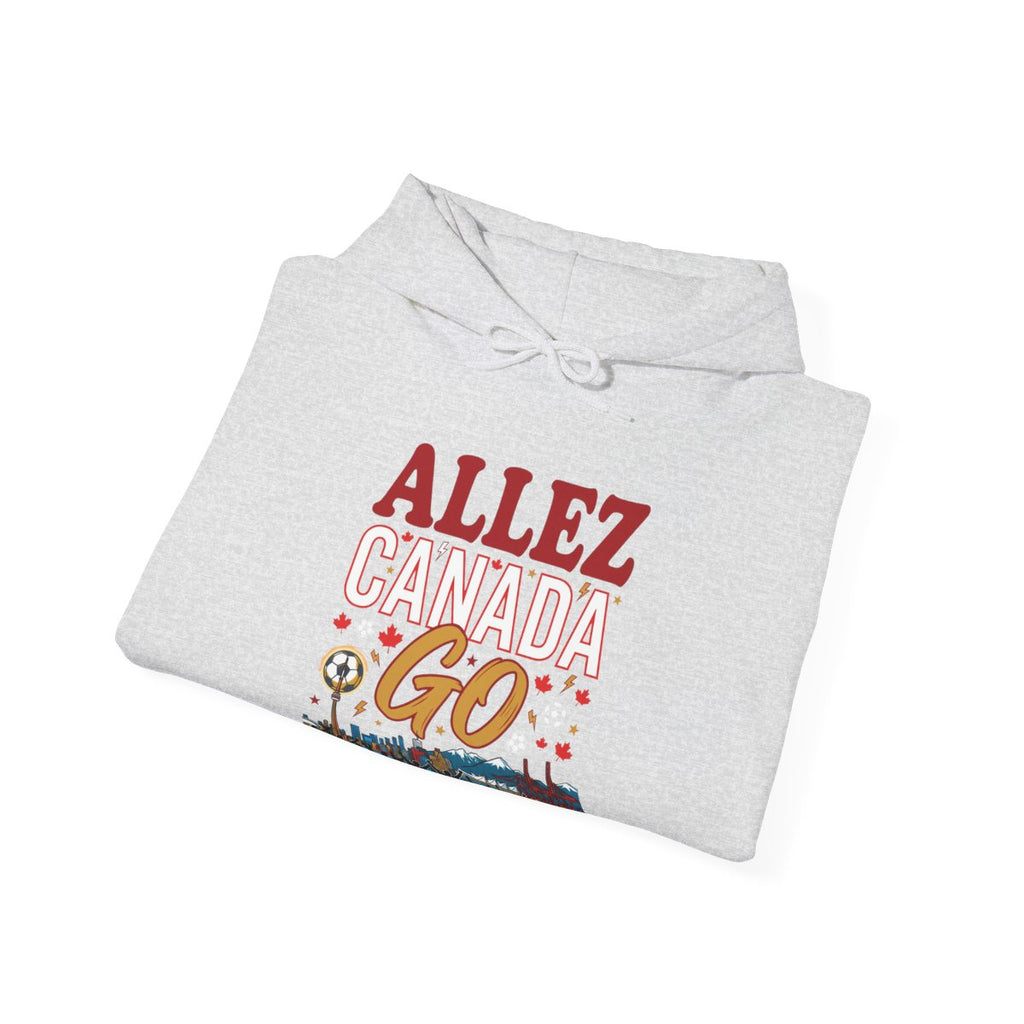 Allez Canada Go Hoodie | Canadian Soccer Fan Supporter Sweatshirt 2026