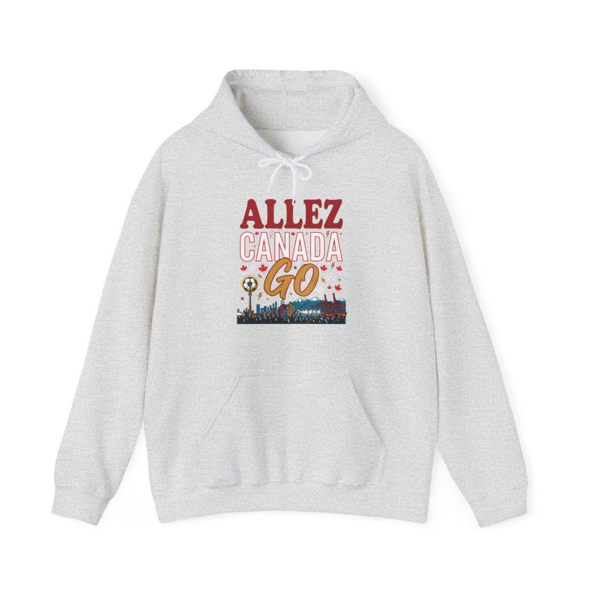 Allez Canada Go Hoodie | Canadian Soccer Fan Supporter Sweatshirt 2026