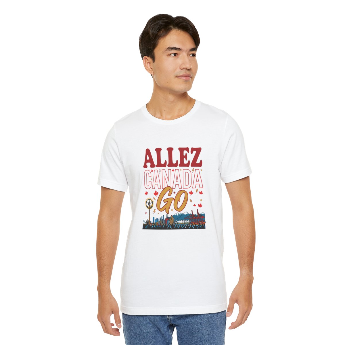Allez Canada Go Tee | Canadian Soccer Fan Supporter Shirt 2026