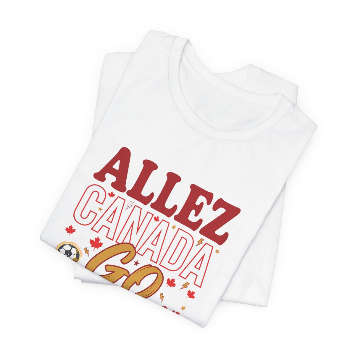 Allez Canada Go Tee | Canadian Soccer Fan Supporter Shirt 2026
