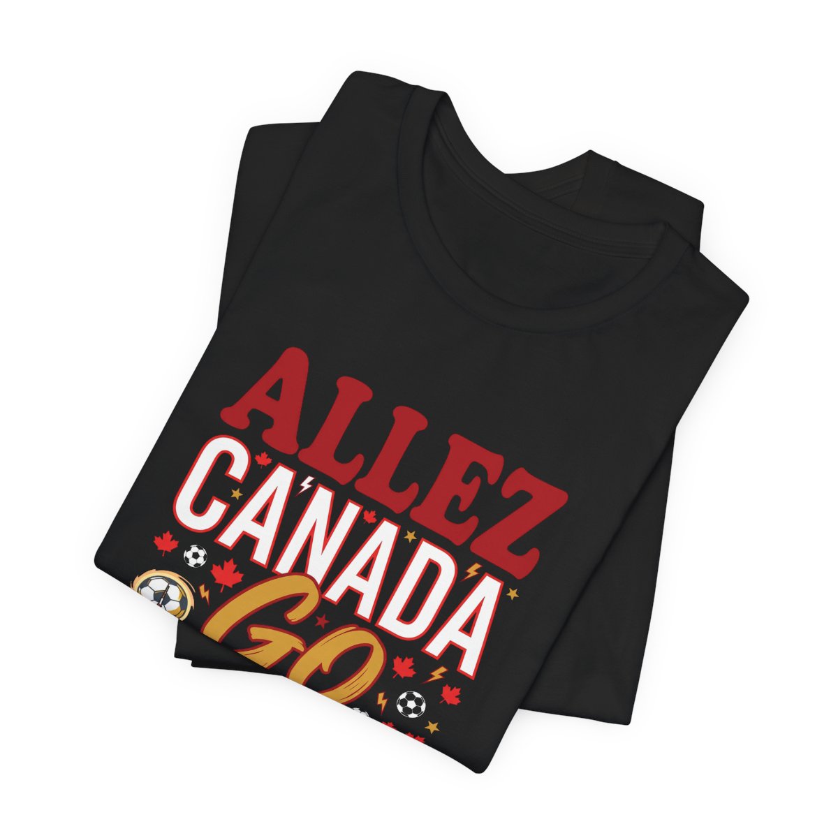 Allez Canada Go Tee | Canadian Soccer Fan Supporter Shirt 2026