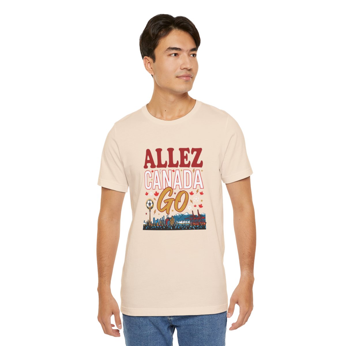 Allez Canada Go Tee | Canadian Soccer Fan Supporter Shirt 2026