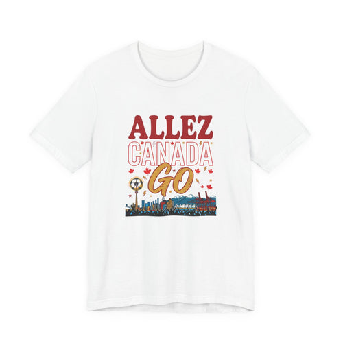 Allez Canada Go Tee | Canadian Soccer Fan Supporter Shirt 2026