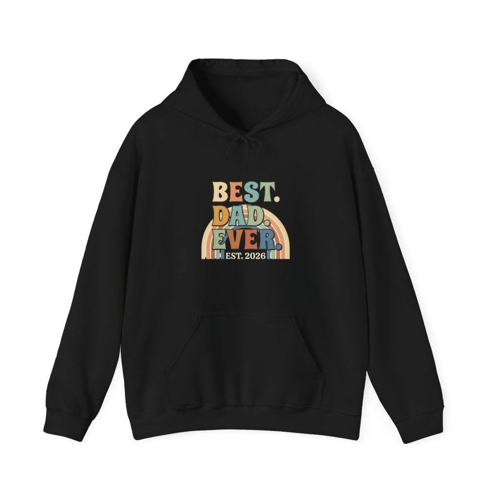 Best Dad Ever Hoodie | Retro Father's Day Gift, EST. 2026