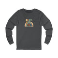 Best Dad Ever Long Sleeve Tee | Retro Father's Day Gift, EST. 2026