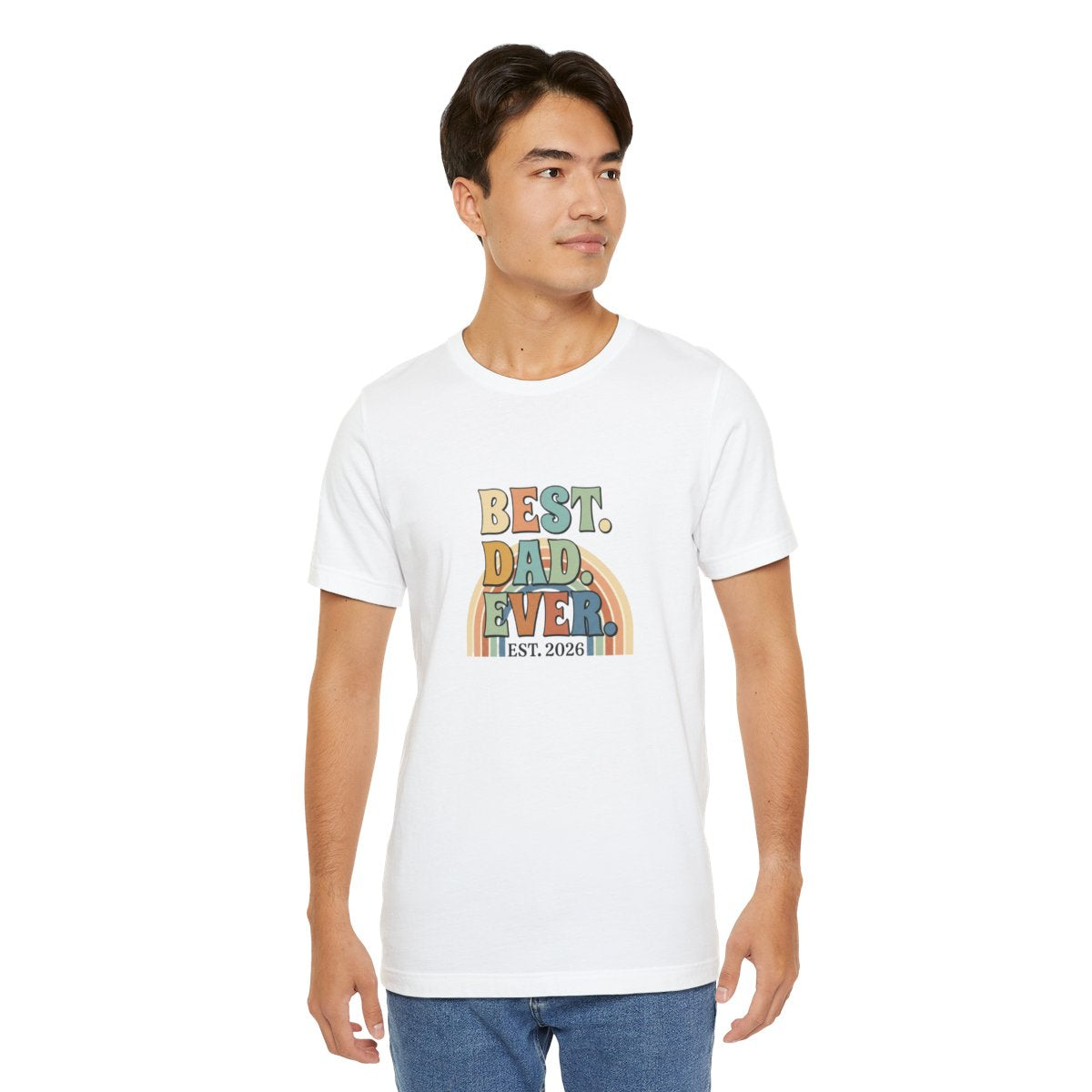 Best Dad Ever Tee | Retro Father's Day Gift, EST. 2026