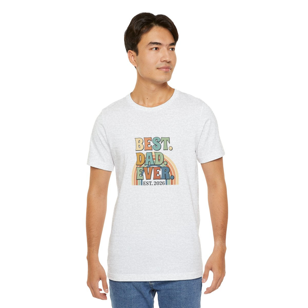 Best Dad Ever Tee | Retro Father's Day Gift, EST. 2026