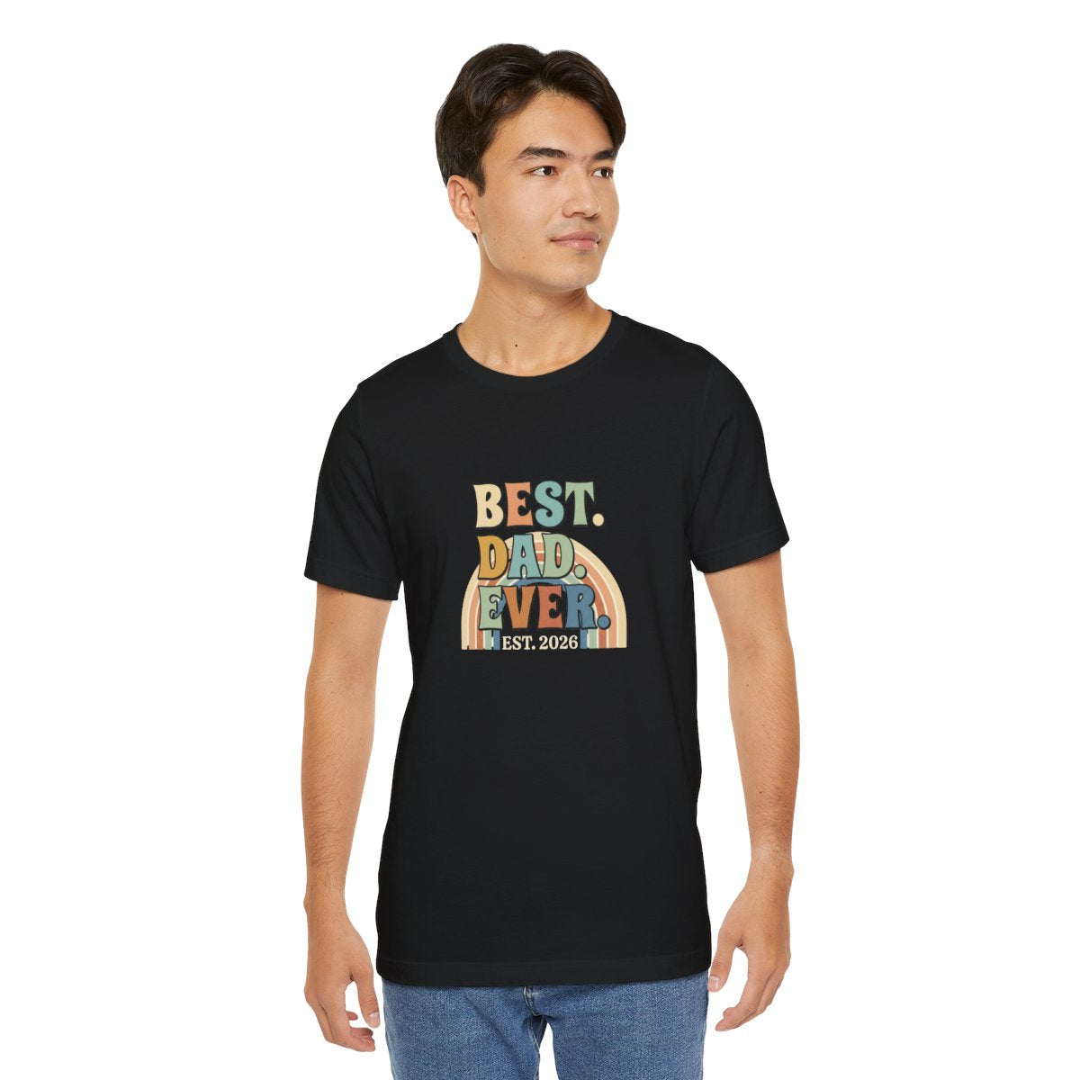 Best Dad Ever Tee | Retro Father's Day Gift, EST. 2026