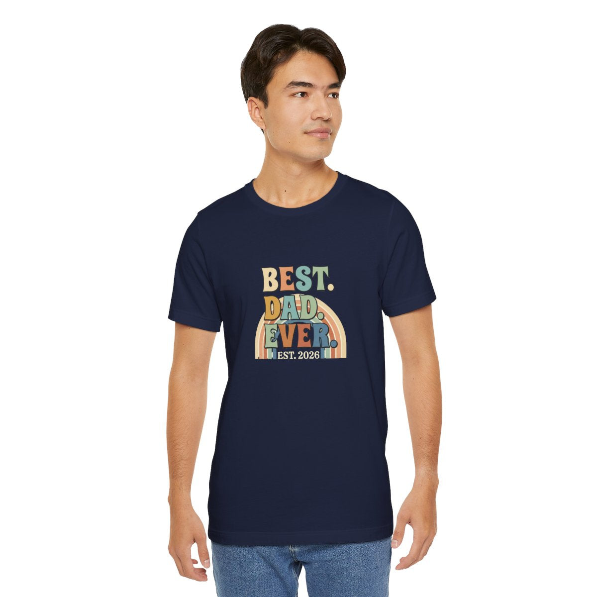 Best Dad Ever Tee | Retro Father's Day Gift, EST. 2026