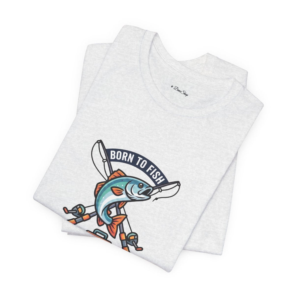 Born to Fish Forced to Work Tee | Funny Fishing Shirt