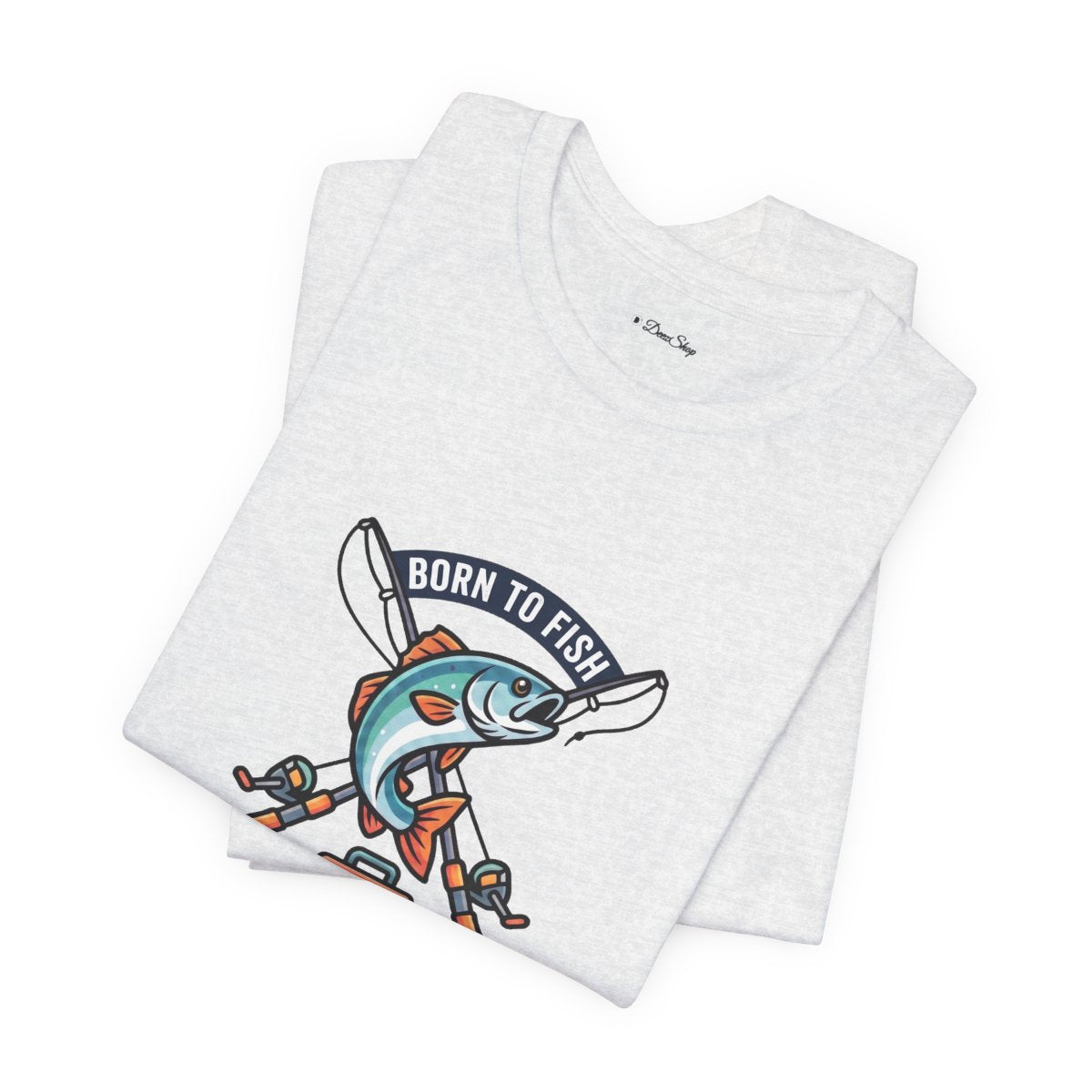 Born to Fish Forced to Work Tee | Funny Fishing Shirt
