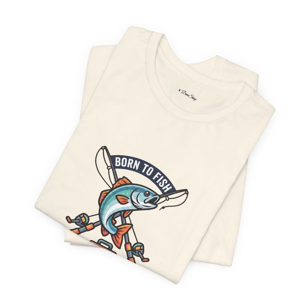 Born to Fish Forced to Work Tee | Funny Fishing Shirt