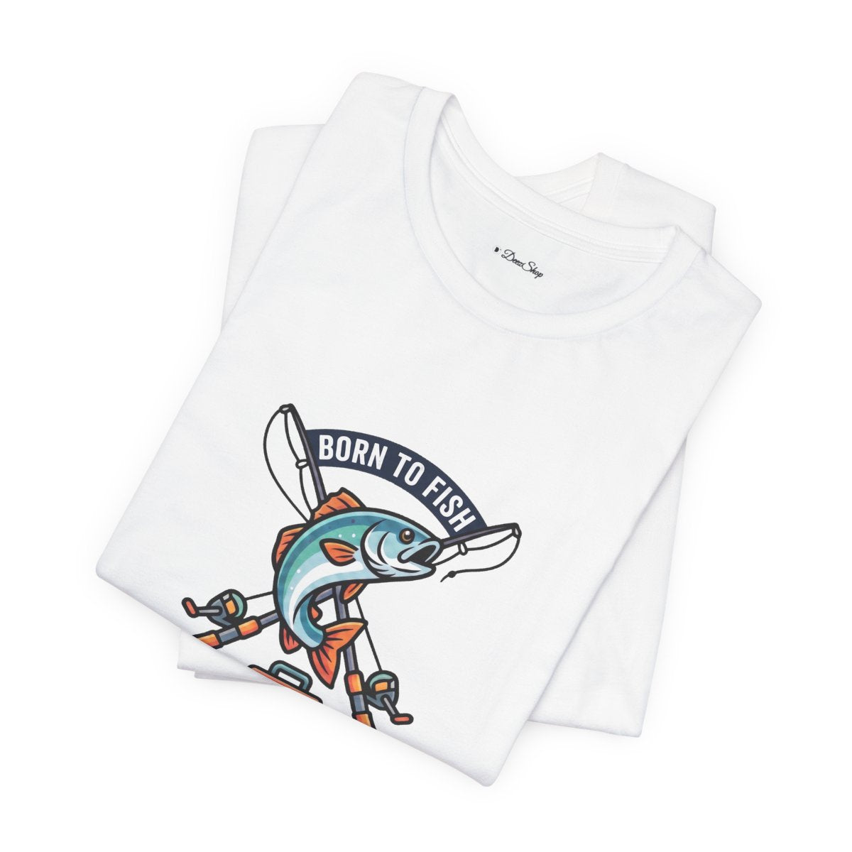 Born to Fish Forced to Work Tee | Funny Fishing Shirt