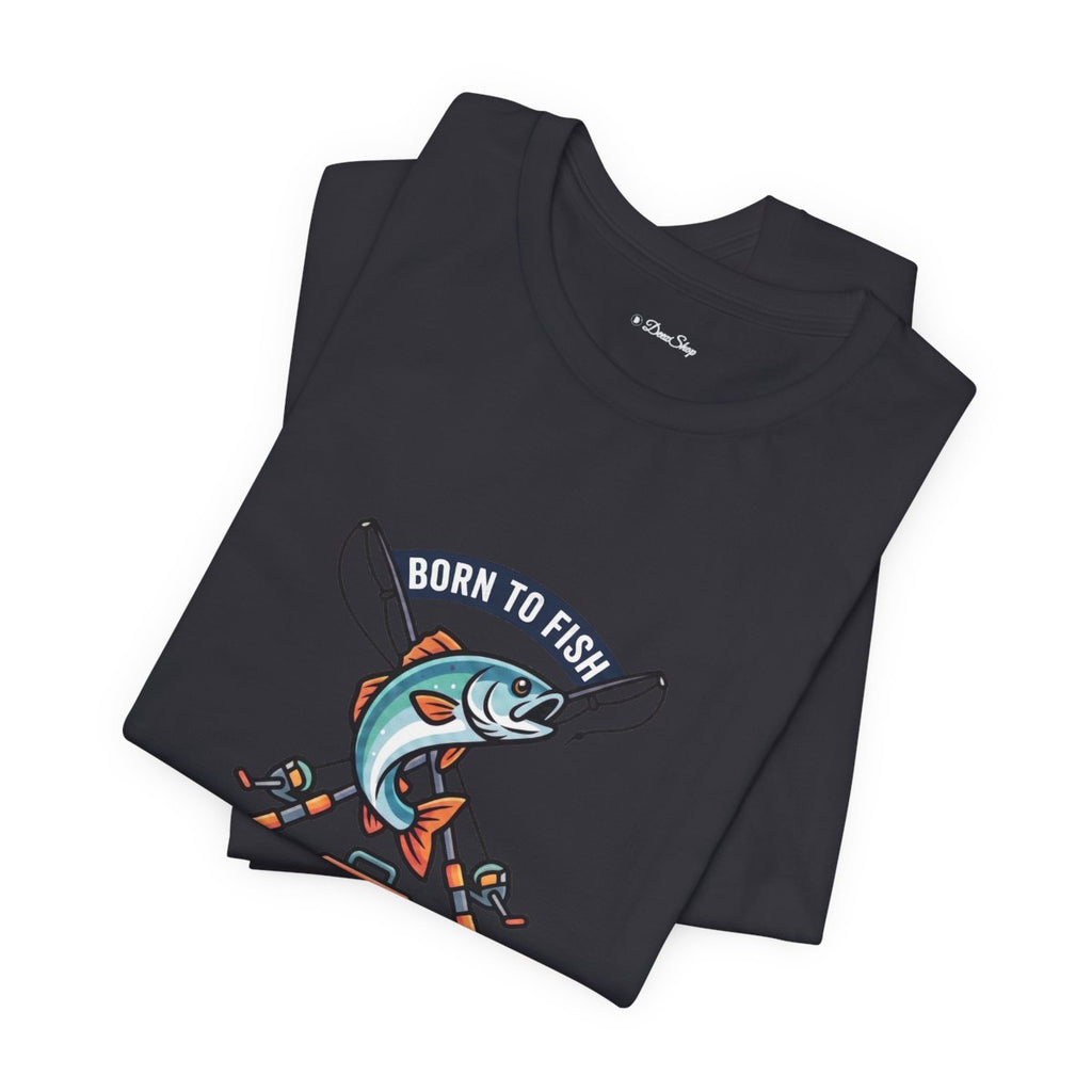 Born to Fish Forced to Work Tee | Funny Fishing Shirt