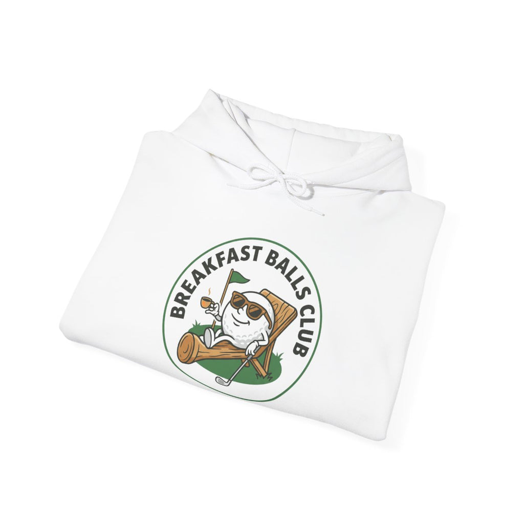 Breakfast Balls Club Golf Hoodie | Funny Golf Cartoon