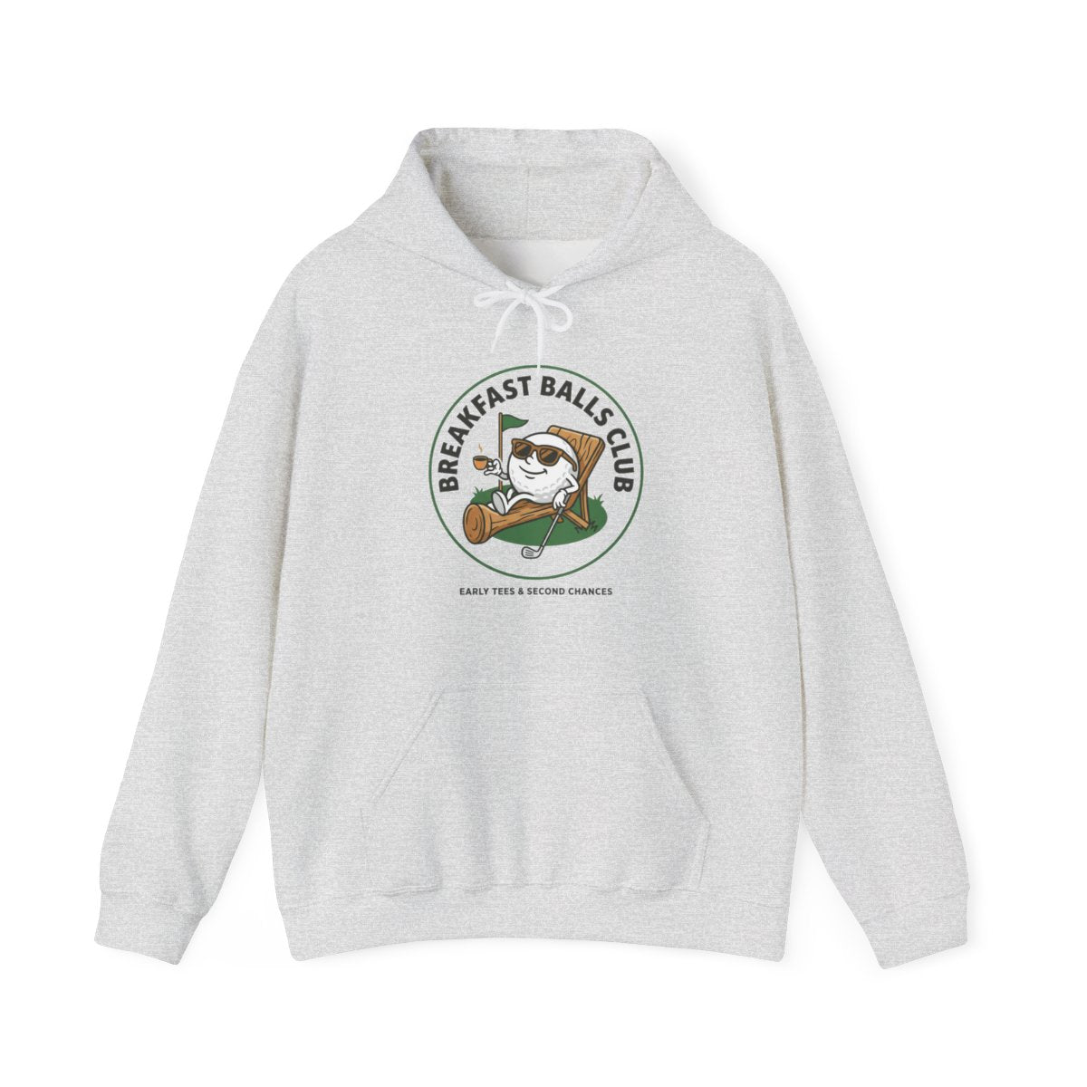 Breakfast Balls Club Golf Hoodie | Funny Golf Cartoon