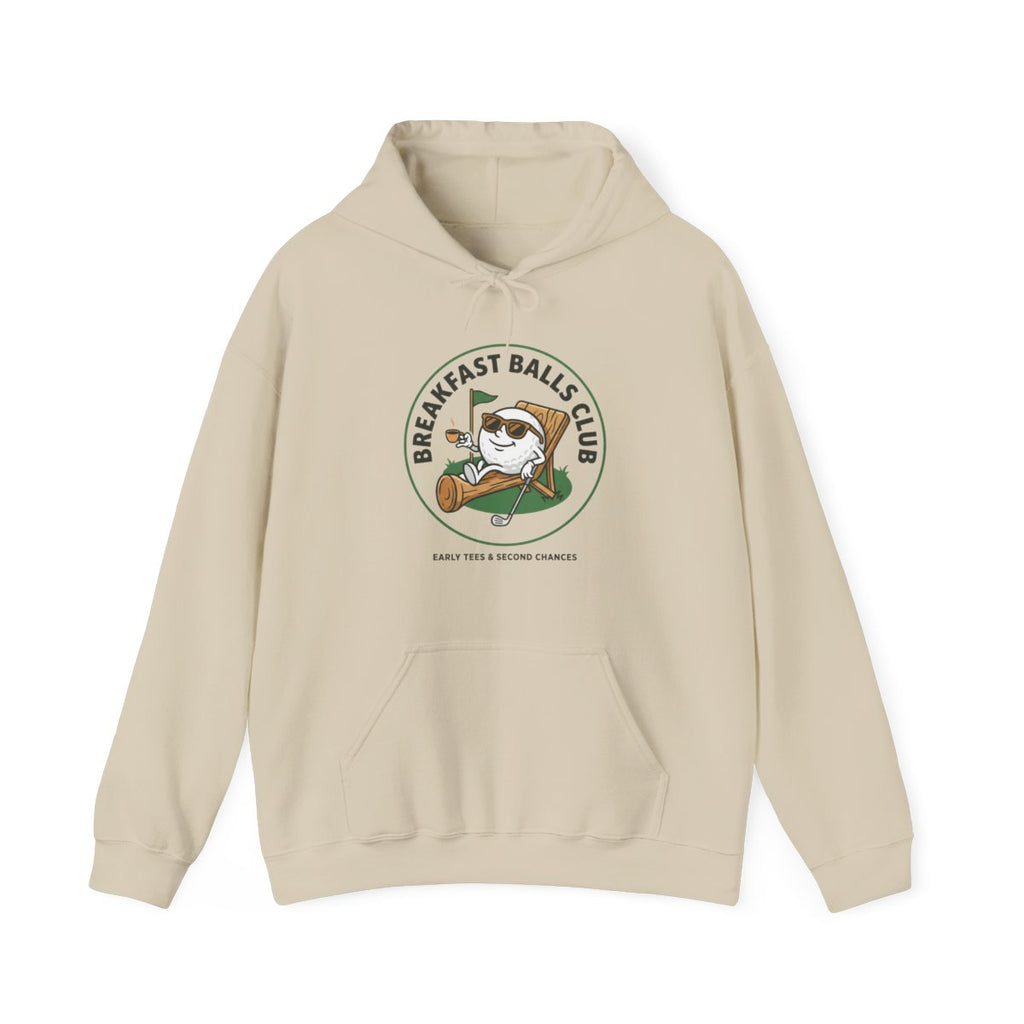 Breakfast Balls Club Golf Hoodie | Funny Golf Cartoon