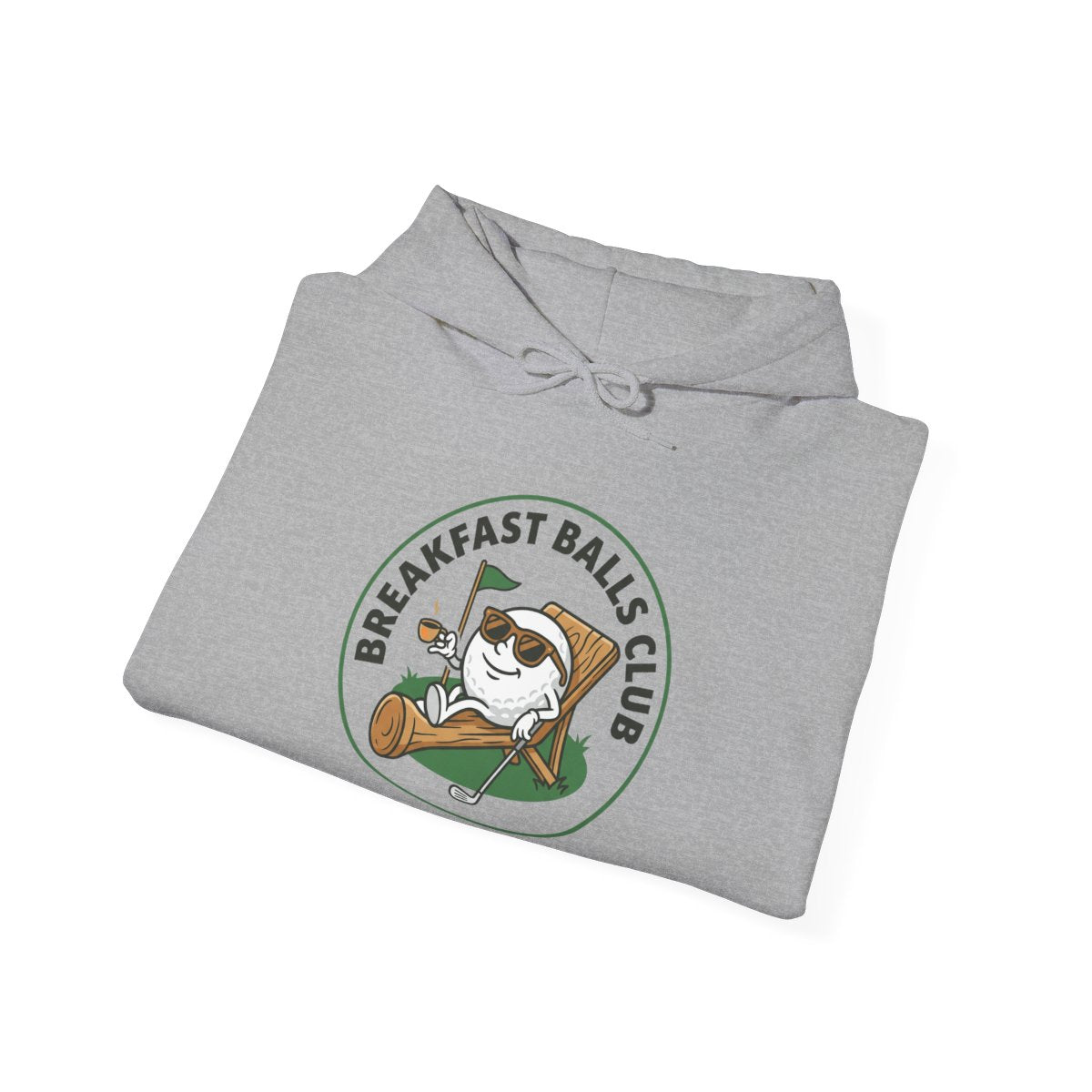 Breakfast Balls Club Golf Hoodie | Funny Golf Cartoon