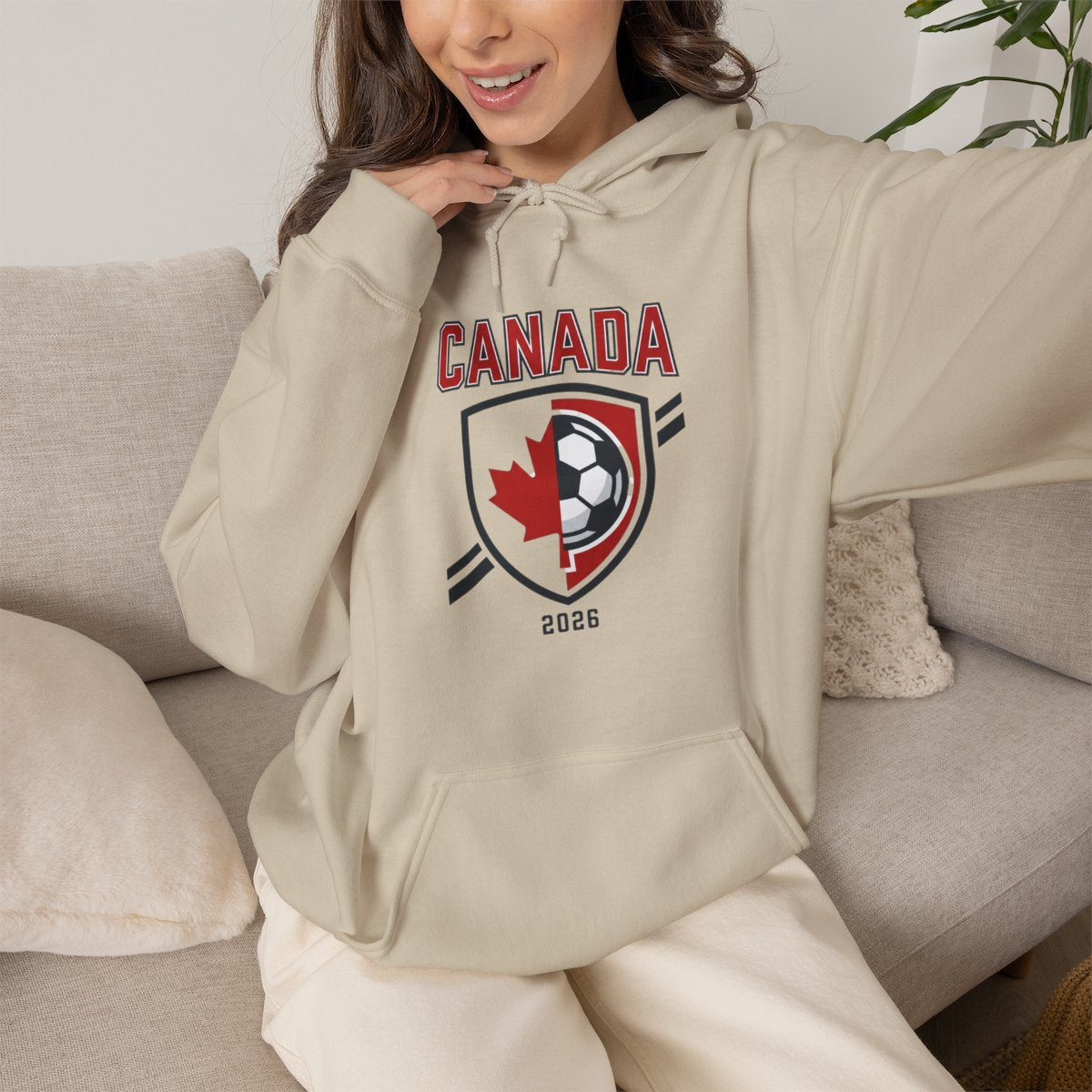 Canada 2026 World Cup Hoodie | CANMNT Soccer Fan Sweatshirt