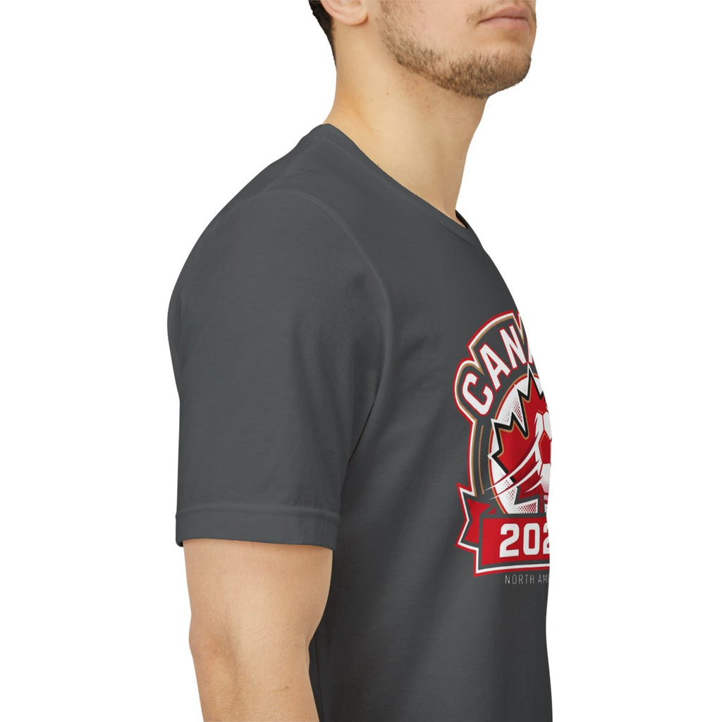Canada 2026 Soccer Crest Tee | North America Fan Crest Graphic Shirt