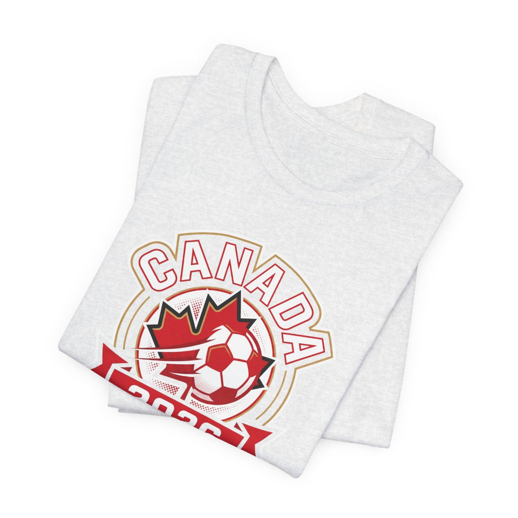 Canada 2026 Soccer Crest Tee | North America Fan Crest Graphic Shirt