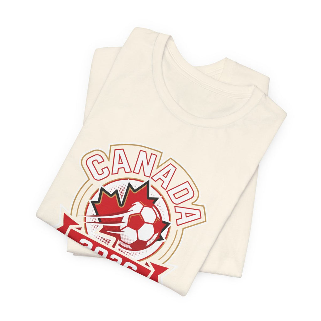 Canada 2026 Soccer Crest Tee | North America Fan Crest Graphic Shirt