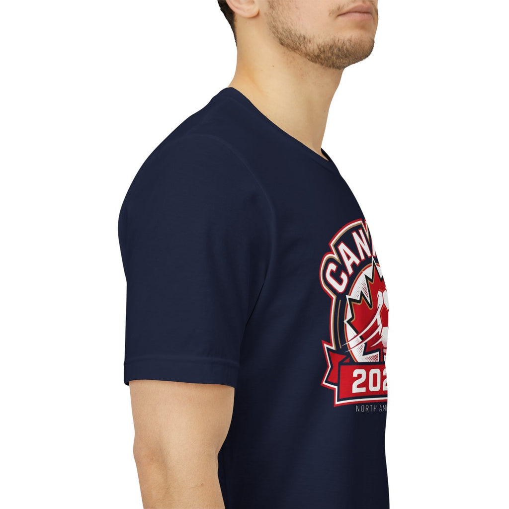 Canada 2026 Soccer Crest Tee | North America Fan Crest Graphic Shirt