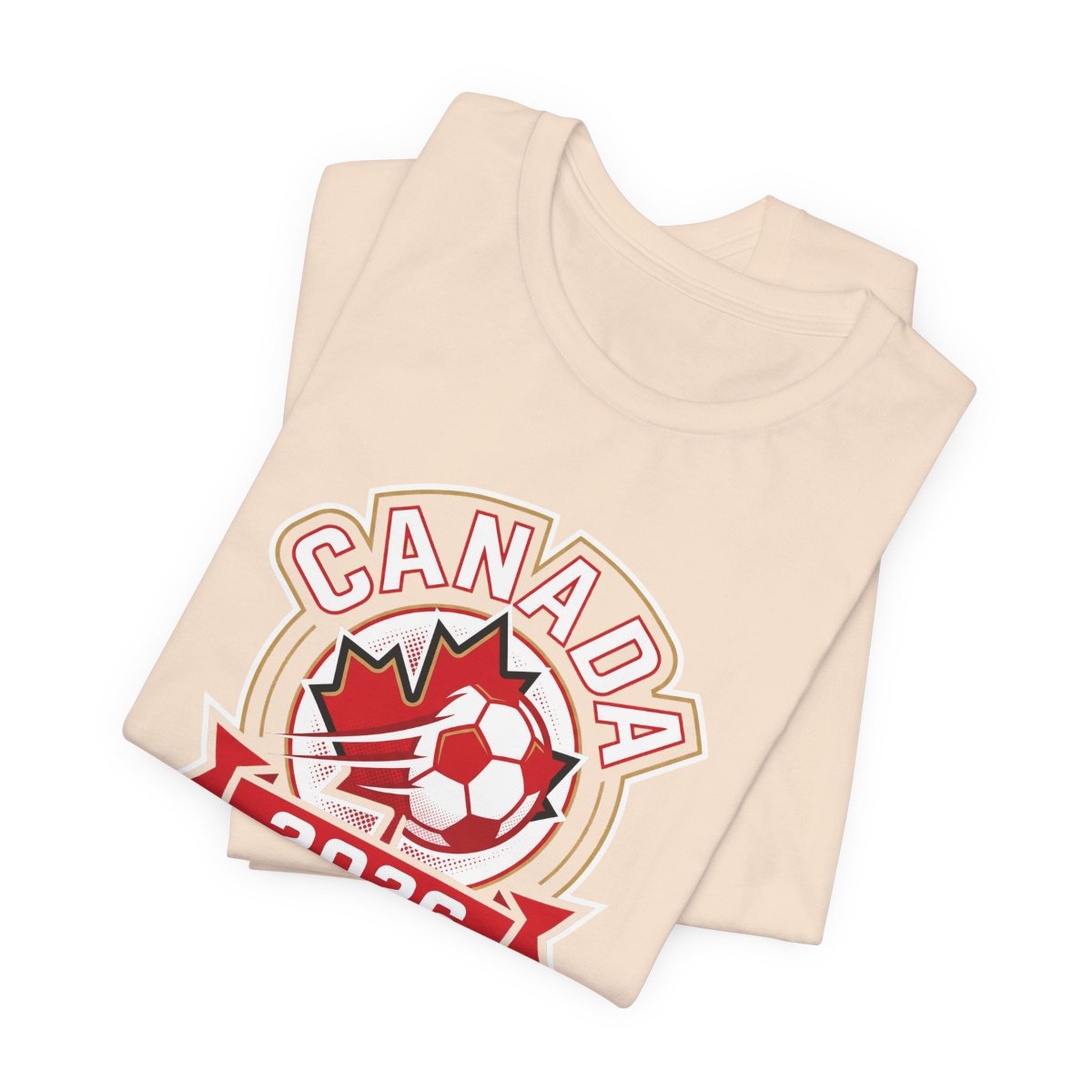 Canada 2026 Soccer Crest Tee | North America Fan Crest Graphic Shirt