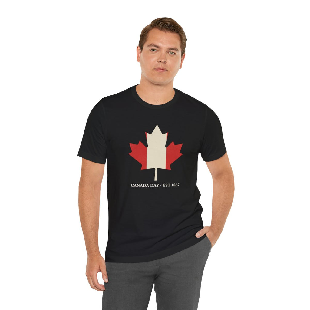 Canada Maple Leaf Tee | Vintage Distressed EST 1867