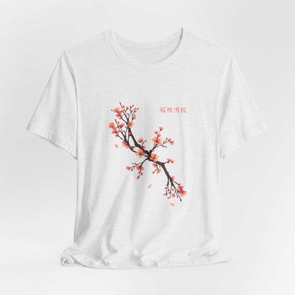 Cherry Blossom Tee | Watercolour Sakura Branch Floral Aesthetic Shirt