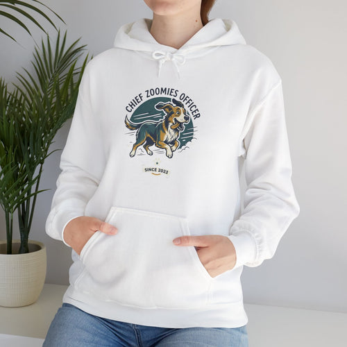 Chief Zoomies Officer Hoodie | Funny Dog Lover Graphic