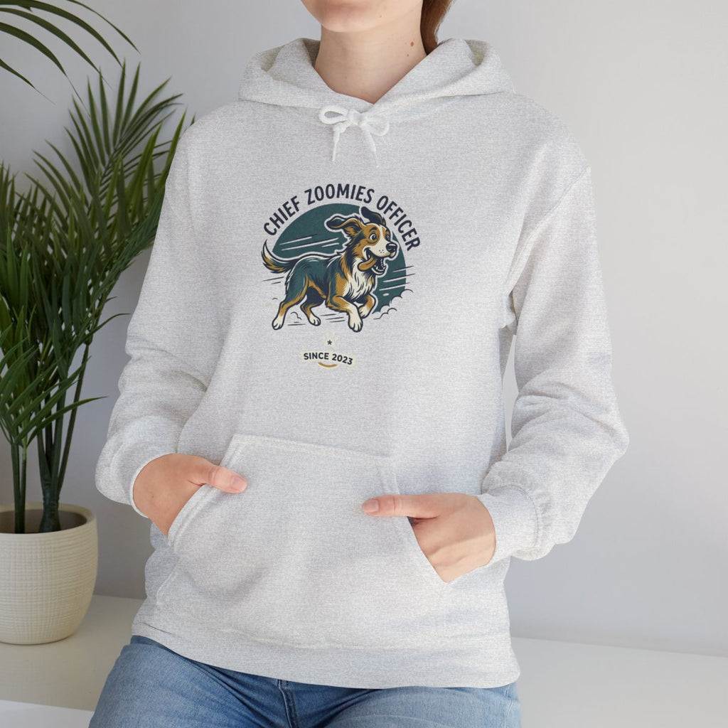 Chief Zoomies Officer Hoodie | Funny Dog Lover Graphic