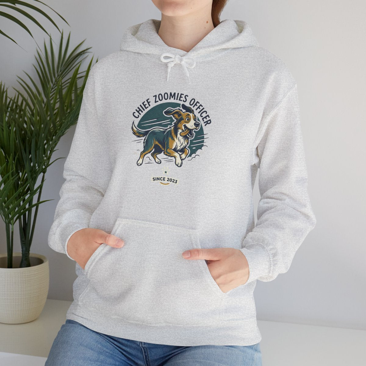 Chief Zoomies Officer Hoodie | Funny Dog Lover Graphic
