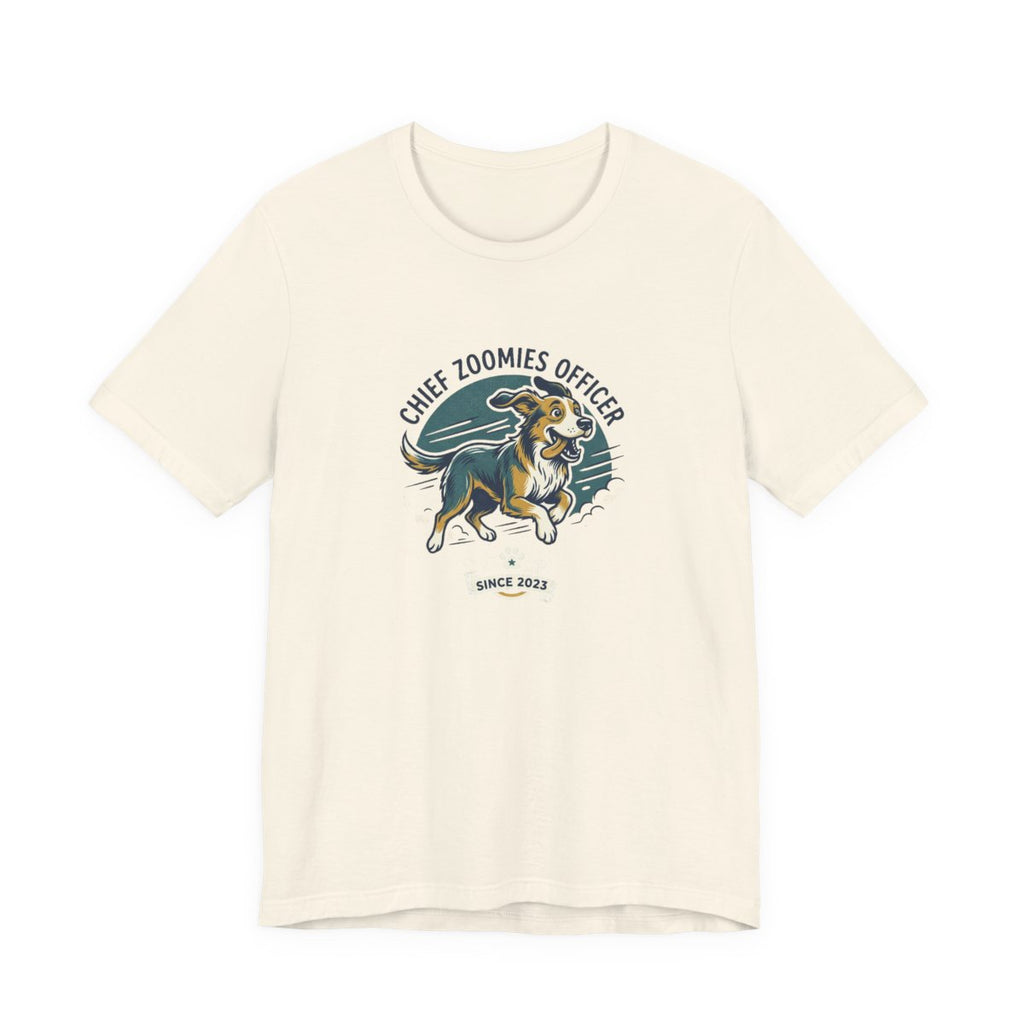 Chief Zoomies Officer Tee | Funny Dog Lover Graphic Shirt
