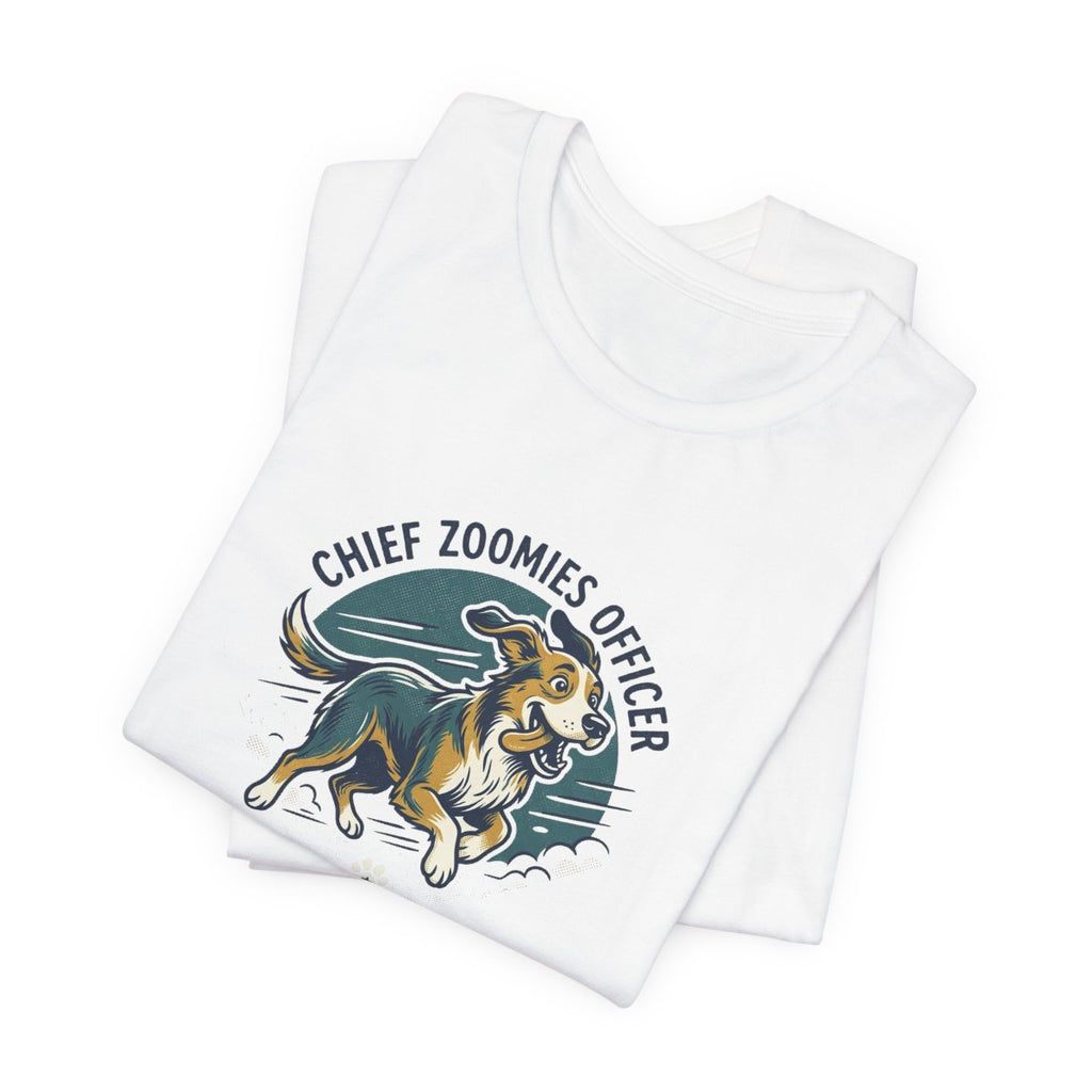 Chief Zoomies Officer Tee | Funny Dog Lover Graphic Shirt