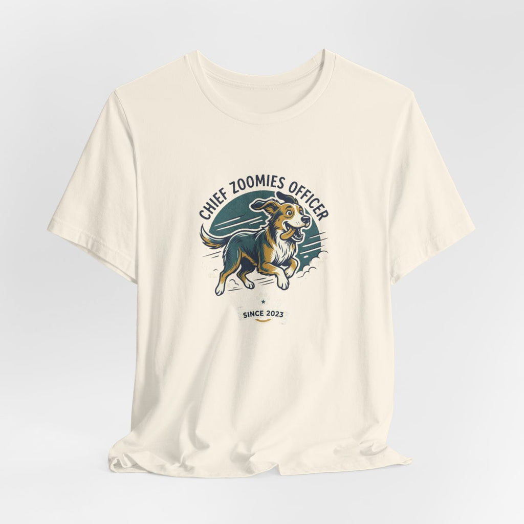 Chief Zoomies Officer Tee | Funny Dog Lover Graphic Shirt