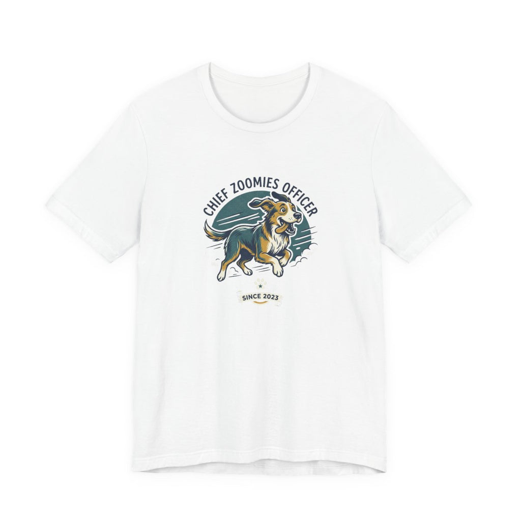 Chief Zoomies Officer Tee | Funny Dog Lover Graphic Shirt