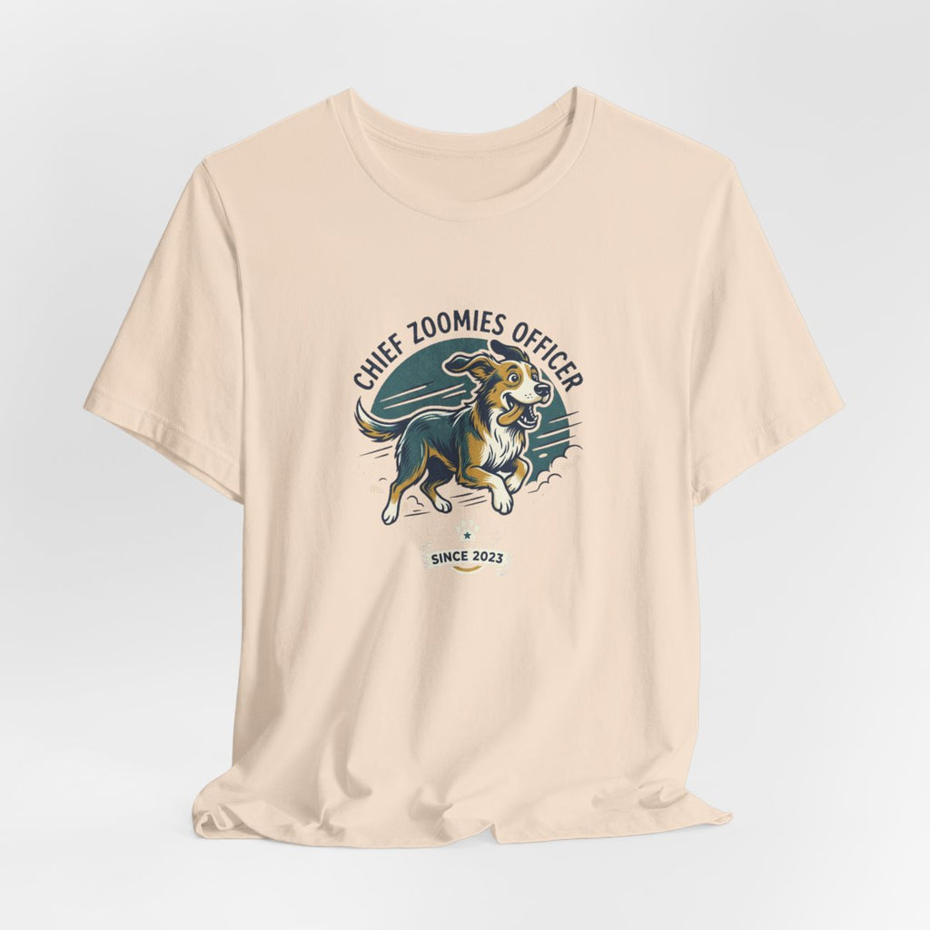 Chief Zoomies Officer Tee | Funny Dog Lover Graphic Shirt
