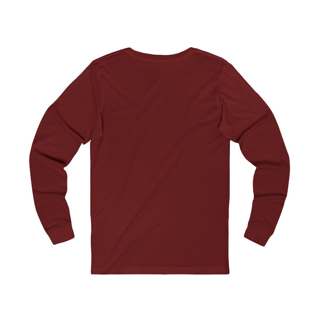Chirp Responsibly Long Sleeve Tee | Funny Hockey Badge Shirt