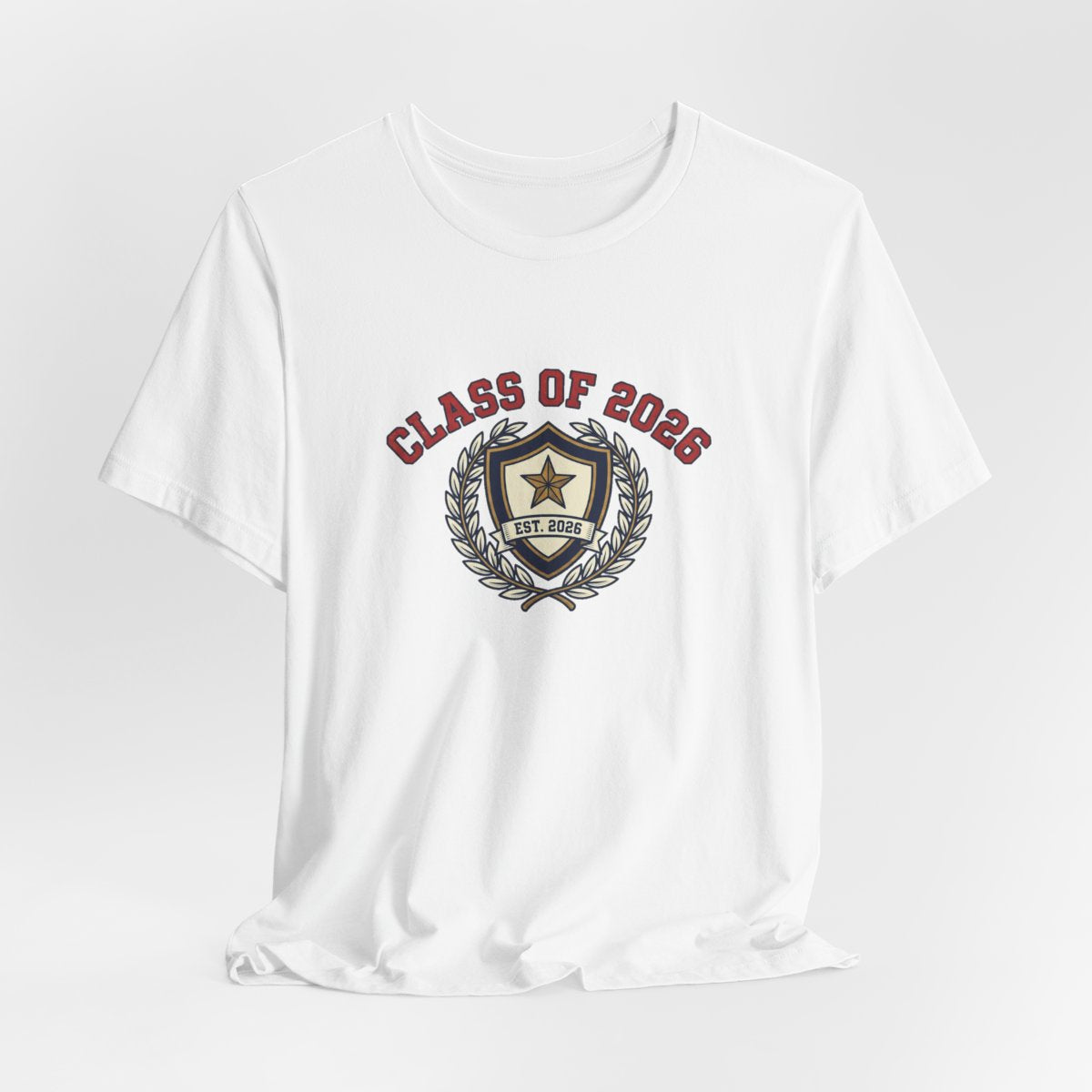 Class of 2026 Tee | Vintage Collegiate Graduation Shirt
