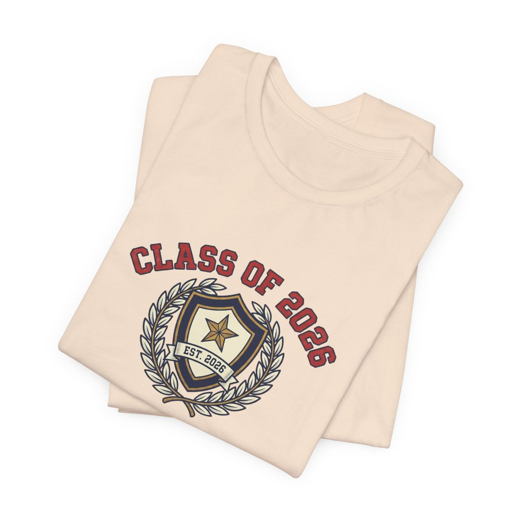 Class of 2026 Tee | Vintage Collegiate Graduation Shirt