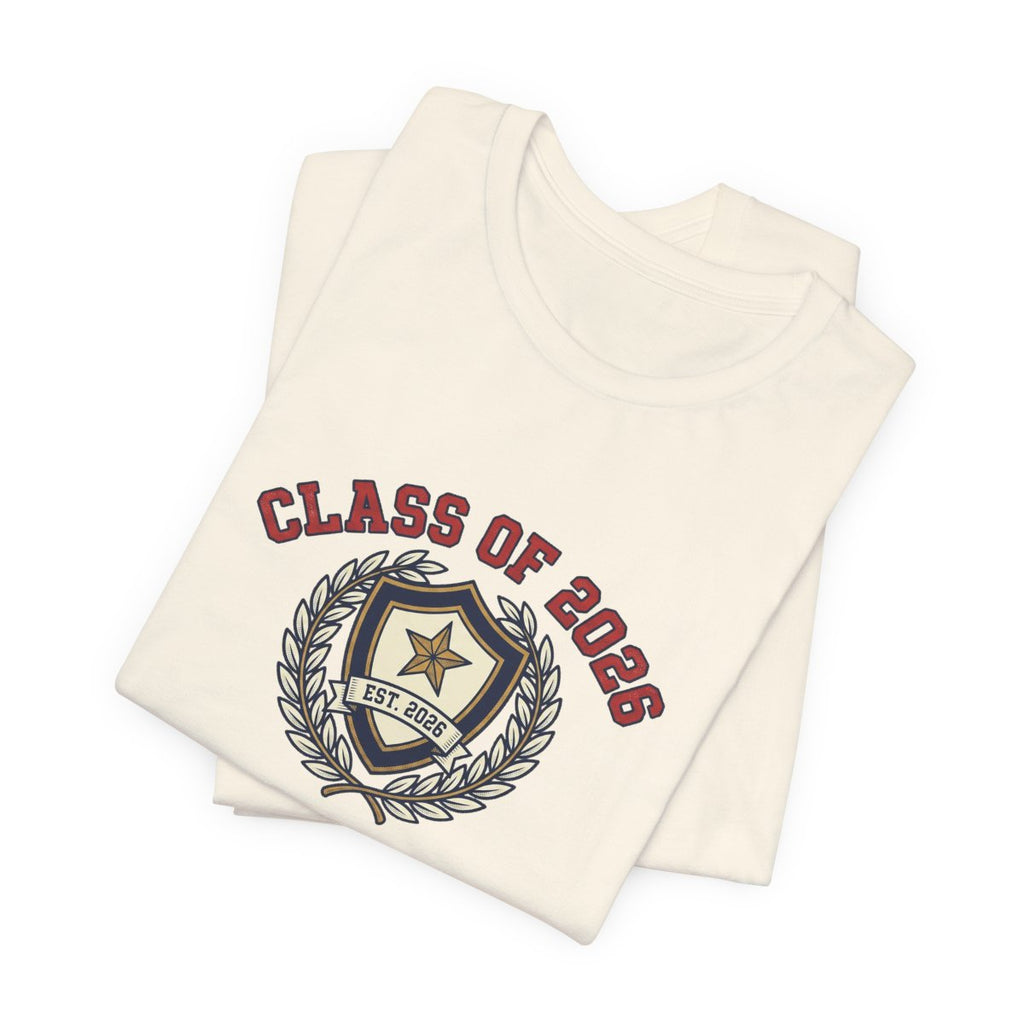 Class of 2026 Tee | Vintage Collegiate Graduation Shirt