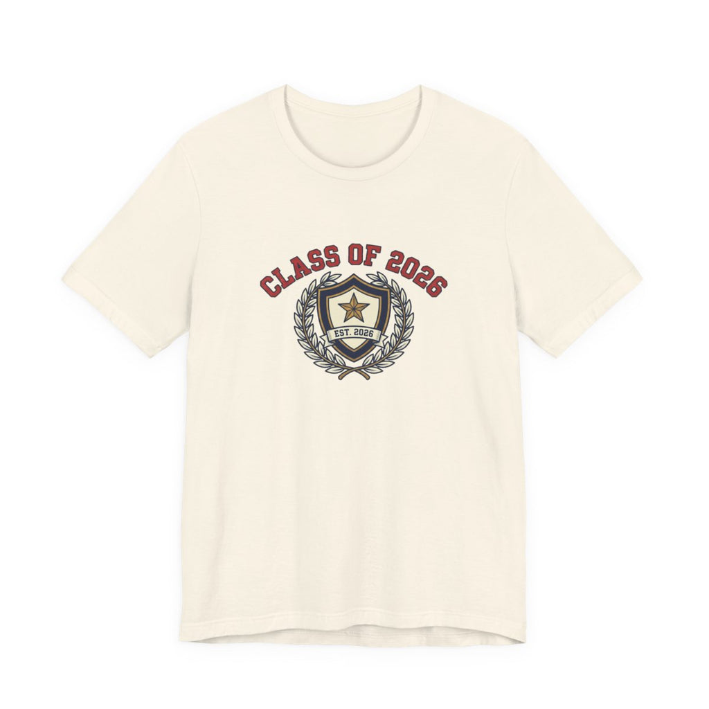 Class of 2026 Tee | Vintage Collegiate Graduation Shirt