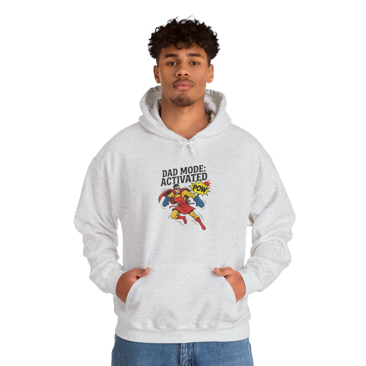 Dad Mode Activated Hoodie | Funny Dad Superhero, Father's Day Gift