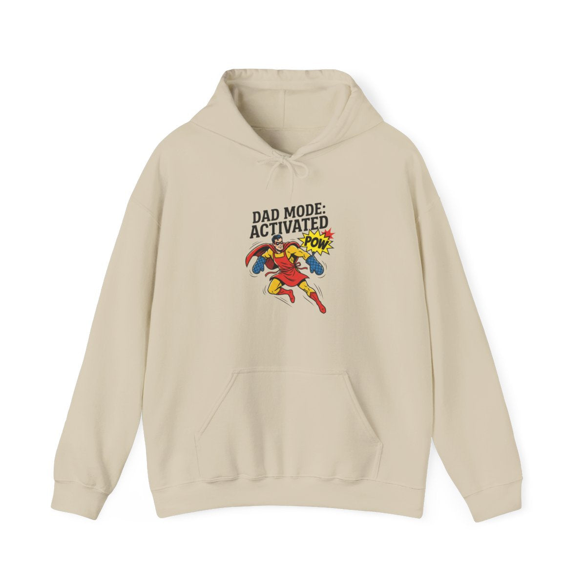 Dad Mode Activated Hoodie | Funny Dad Superhero, Father's Day Gift
