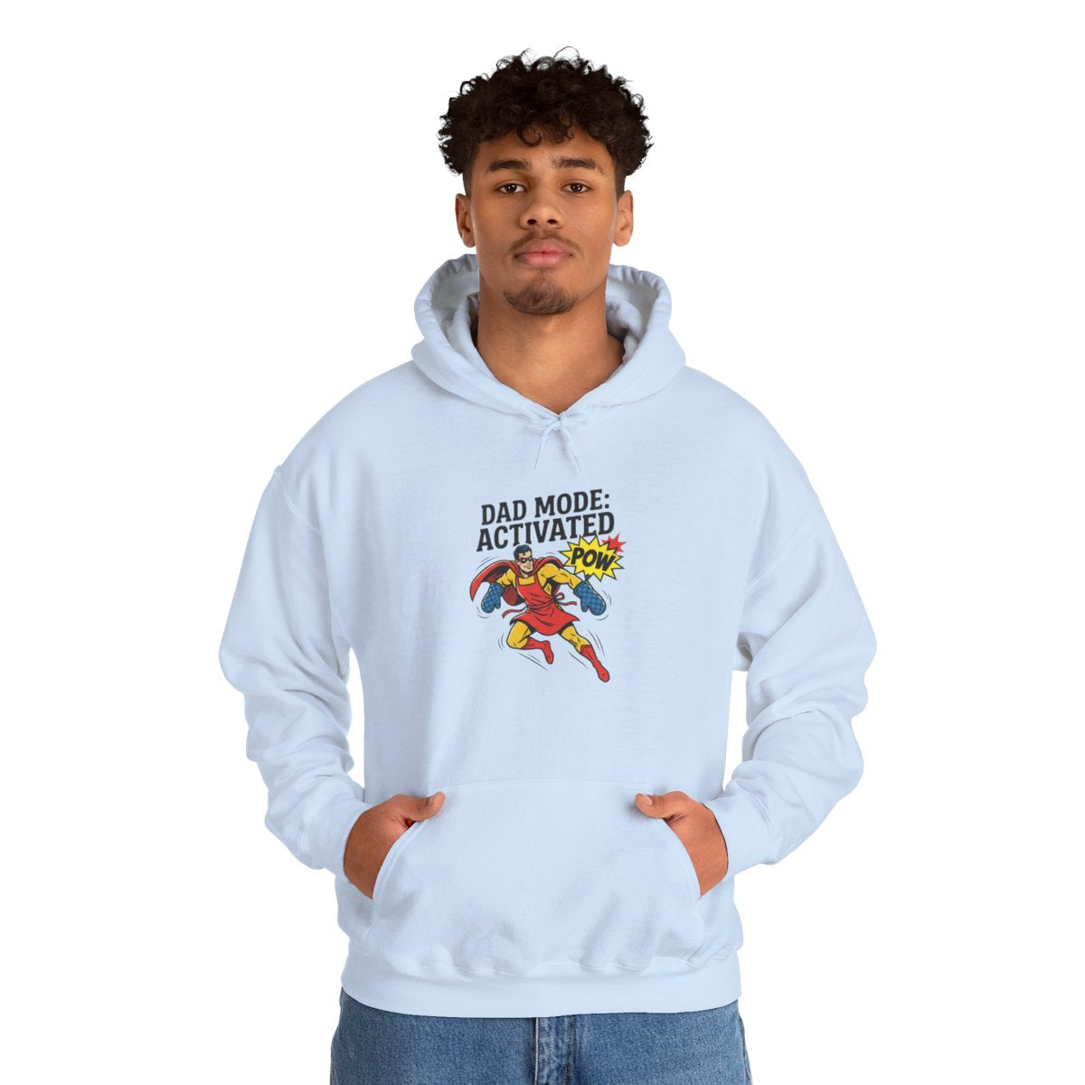 Dad Mode Activated Hoodie | Funny Dad Superhero, Father's Day Gift